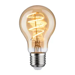 Paulmann LED-pære E27 5W 1 800K gull dimbar| E27 Pærer|Dimbar Led-Pære