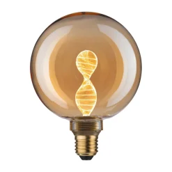 Paulmann LED-pære E27 3,5W Helix 1 800K G125 gull Online