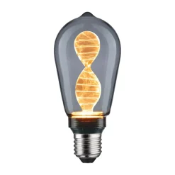 Paulmann LED-pære E27 3,5W Helix 1800K ST64 smoke| Filament Pærer|Filament Pærer