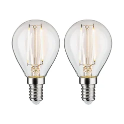 Paulmann LED-pære E14 2,7W 2 700 K filament 2-er| E14 Pærer|Filament Pærer