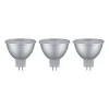 Paulmann LED-reflektor GU5,3 6W 2 700 K 3 stk krom| Gu5.3 / Mr16 Pærer|Led-Pærer