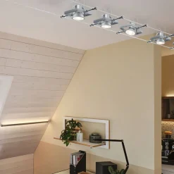 Paulmann LED-reflektor GU5,3 6W 2 700 K 3 stk krom| Gu5.3 / Mr16 Pærer|Led-Pærer