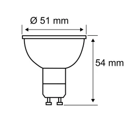 Paulmann LED-reflektor GU10 5,7 W 2°700 K 100° Sale
