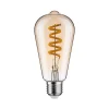 Paulmann LED-rustikk ZigBee E27 7,5W CCT dim gull| Dimbar Led-Pære|Dimbar Led-Pære