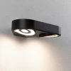 Paulmann LED-vegglampe Silma antrasitt 2 lyskilder IP44 New