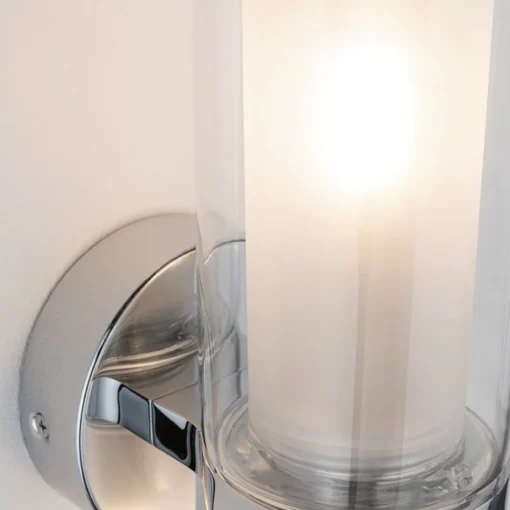 Paulmann Luena vegglampe IP44 krom E14 1 lyskilde| Design- Og Hotellbelysning|Vegglamper