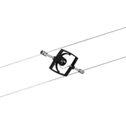 Paulmann Mac II vaiersystem, matt svart, 5 spotter Discount