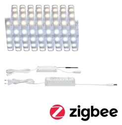 Paulmann MaxLED 500 basis sett IP44 CCT ZigBee 3m| Smarthus Belysning|Lysstriper