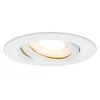 Paulmann Nova downlight IP65 rund dreibart, hvit Best