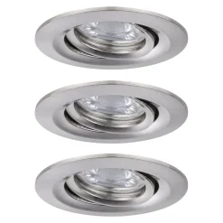 Paulmann Nova mini downlight 3er, roterbar, jern| Downlights|Spotter I Tak
