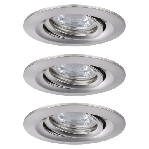 Paulmann Nova mini downlight 3er, roterbar, jern| Downlights|Spotter I Tak