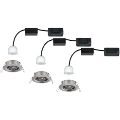 Paulmann Nova mini downlight 3er, roterbar, jern| Downlights|Spotter I Tak