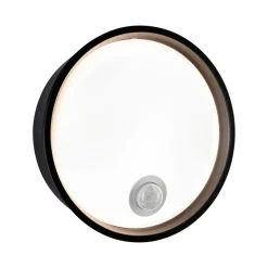 Paulmann Platomo utendørs LED-vegglampe sensor svart Discount