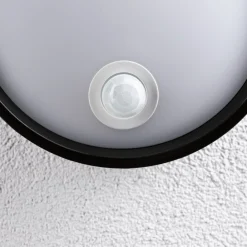 Paulmann Platomo utendørs LED-vegglampe sensor svart Discount