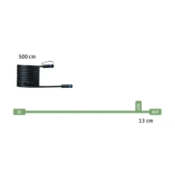 Paulmann Plug & Shine 93927 Kabel 5m, 1 inn/2 ut| Tilbehør