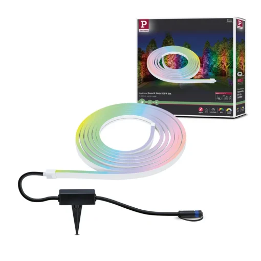Paulmann Plug & Shine LED-stripe Neon 5 m, ZigBee, RGB, IP67 Online