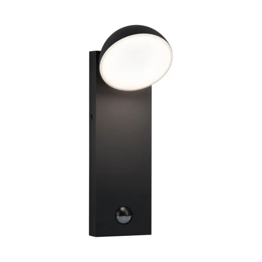 Paulmann Puka LED utendørs vegglampe med sensor| Vegglamper Med Sensor|Utebelysning Med Sensor