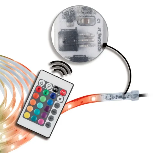 Paulmann SimpLED Outdoor Strip RGB transparent 5m Outlet