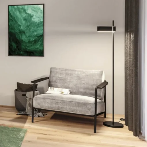 Paulmann Smart LED-gulvlampe Jagun, antrasitt, 151 cm filt| Smarthus Belysning