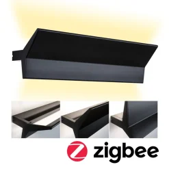 Paulmann Stine LED-vegglampe, ZigBee, CCT, svart Best