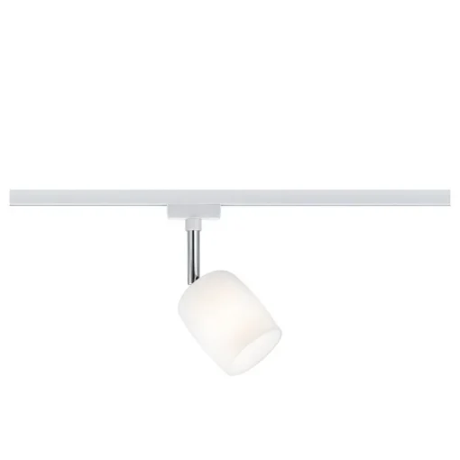 Paulmann URail Blossom spot hvit, satinert glass New