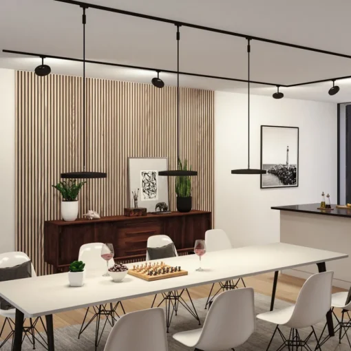 Paulmann URail Hildor LED-pendel 3 000 K svart