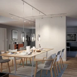 Paulmann URail kapp 2er-sett matt krom New