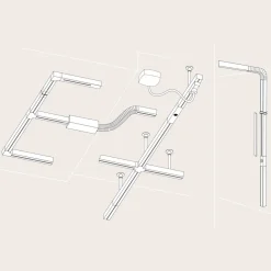 Paulmann URail kapp 2er-sett matt krom New