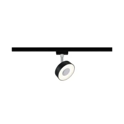 Paulmann URail Spot Circle svart dimbar 2 700 K| Skinnesystem