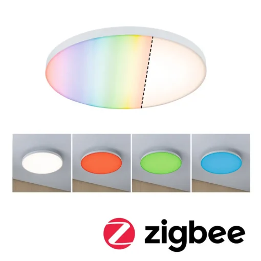 Paulmann Velora LED-panel ZigBee RGBW rund Ø 40 cm Clearance