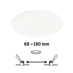 Paulmann Veluna Edge IP44 4.000K dimm Ø 20cm Outlet