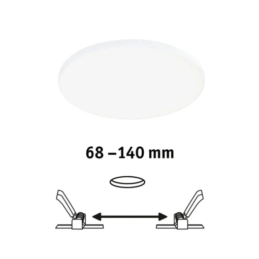 Paulmann Veluna Edge IP44 4.000K dimm Ø 16cm| Downlights|Spotter I Tak