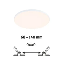 Paulmann Veluna Edge LED for innfelt IP44 3000K Ø 16 cm Sale