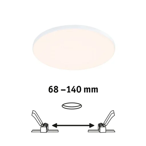 Paulmann Veluna Edge LED for innfelt IP44 3000K Ø 16 cm Sale
