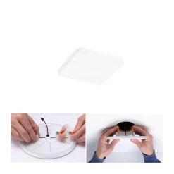 Paulmann Veluna Edge LED for innfelt IP44 4000K 9x9cm Outlet
