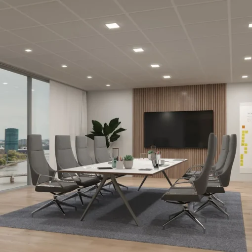Paulmann Veluna Edge LED for innfelt IP44 4000K 9x9cm Outlet