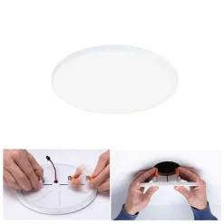 Paulmann Veluna Edge LED for innfelt IP44 4000K Ø 16cm