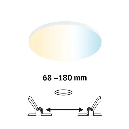 Paulmann Veluna Edge ZigBee CCT rundt Ø 16cm Outlet