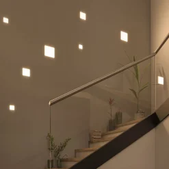 Paulmann Veluna LED-downlight, 4 000 K 7,5x7,5| Downlights