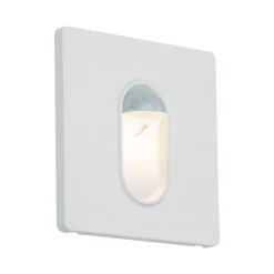 Paulmann Wall innfellingslampe sensor, hvit kantet| Downlights|Spotter I Tak