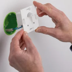 Paulmann Wall innfellingslampe sensor, hvit kantet| Downlights|Spotter I Tak