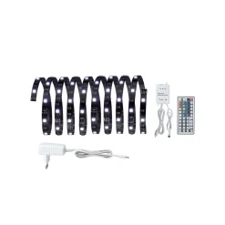 Paulmann YourLED ECO LED-stripe 3m RGB svart Hot