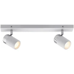 Paulmann Zyli takspot hvit/krom 2 lyskilder Outlet