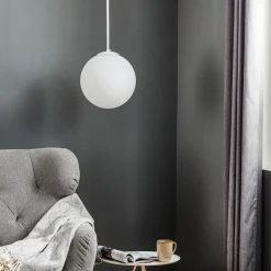 ALDEX Pendellampe Dione, 1 lyskilde, hvit, 30 cm| Pendellamper