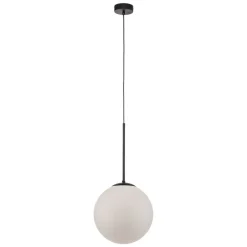ALDEX Pendellampe Dione, 1 lyskilde, hvit/svart 30 cm
