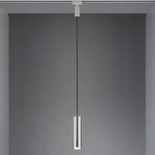 Trio Lighting pendellampe DUOline Marley GU10 nikkel| Skinnesystem