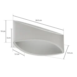 AILATI Perfekt formet LED-vegglampe Bridge Online