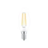 Philips Classic LED-pære E14 B35 6,5W klar 4 000K New