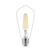 Philips E27 LED-pære filament 4,3W 2 700K| E27 Pærer|Filament Pærer