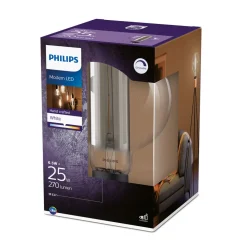 Philips Giant Globe røykfylt LED-pære E27 6,5W Outlet